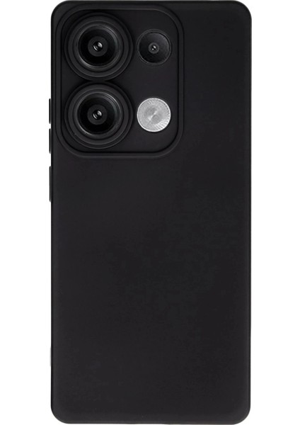 Newface Xiaomi Redmi Note 13 Pro 4g Kılıf Nano Içi Kadife Silikon - Siyah