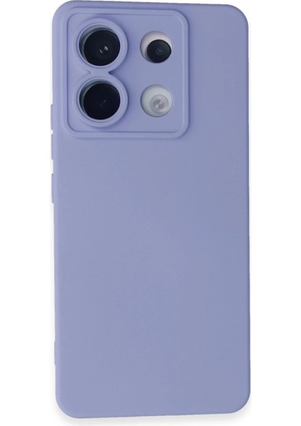 Newface Xiaomi Redmi Note 13 Pro 5g Kılıf Nano Içi Kadife Silikon - Lila