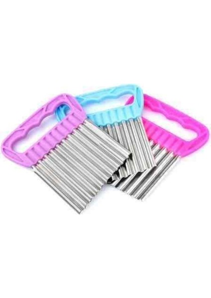 Şekilli Sebze Meyve Patates Cips Dilimleyici, Pratik ve Eğlenceli Mutfak Aleti