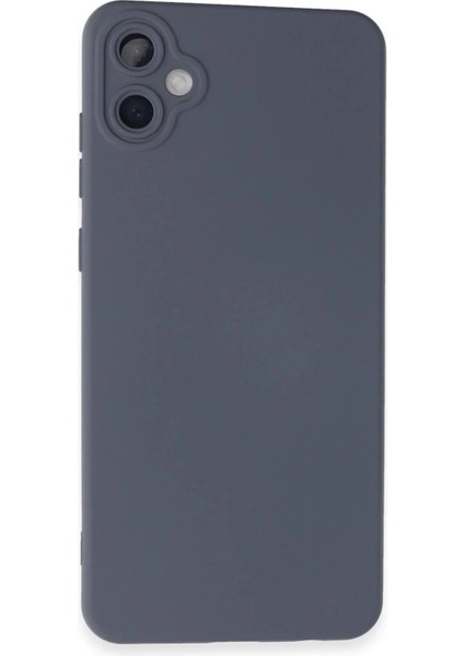 Newface Samsung Galaxy A05 Kılıf Nano Içi Kadife Silikon - Gri