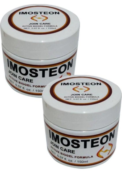 Imosteon Bel Sırt Adale Kiriş Sızılarına Ağrı ve Masaj Kremi 150 ml x 2 Adet