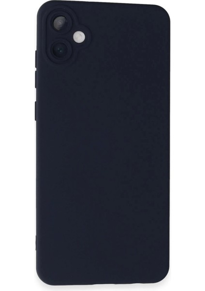 Newface Samsung Galaxy A05 Kılıf Nano Içi Kadife Silikon - Lacivert