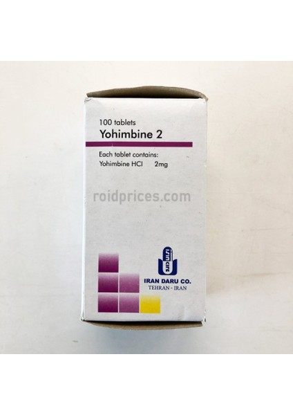 Iran Yohmbnhcl 2mg 100 Tablet