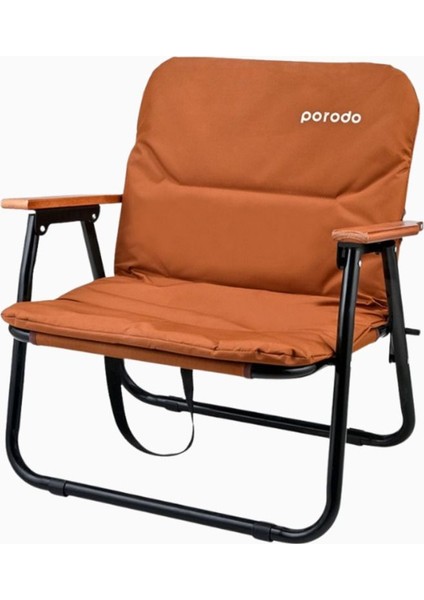 Lifestyle Katlanabilir Kamp Sandalyesi, Kahverengi, 150 kg Kapasiteli