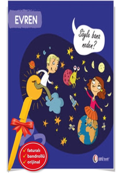 Alfa Kalem+ Evren - Söyle Bana Neden? (Mireille Fronty) Yeni Odtü Geliştirme Kitap