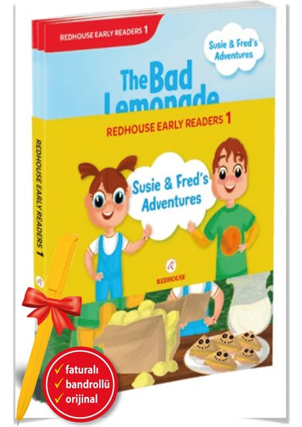 Alfa Kalem+ Early Readers 1 - Susie And Fred’s Adventures (Sarah Sweeney) Redhouse Kitap Ingilizce