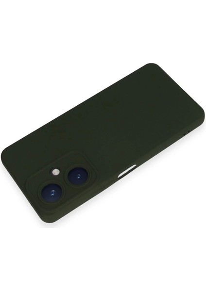 Newface Vivo Y27 Kılıf Nano Içi Kadife Silikon - Koyu Yeşil modelleri