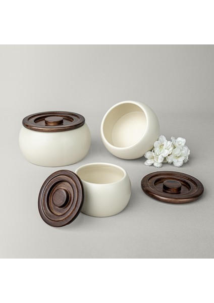 Curve 16 cm Kapaklı Kase Ekru modelleri