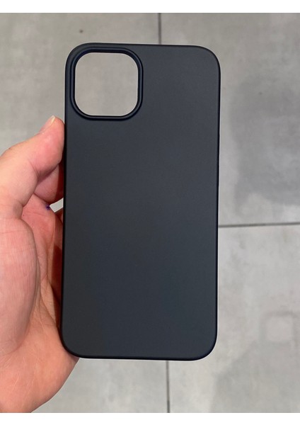 Apple iPhone 15 Uyumlu Içi Kadife Silikon Lansman Kılıf