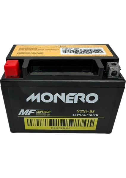 Rks R 250 Monero Akü