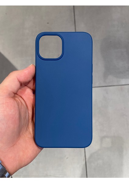 Iphone 15 Uyumlu Içi Kadife Silikon Lansman Kılıf