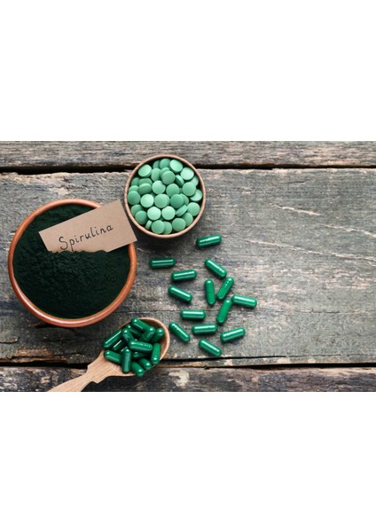 Spirulina Micro-Algae 380 Premium Mineral Sodium Sodyum Vitamin A As Beta Carotene Immune