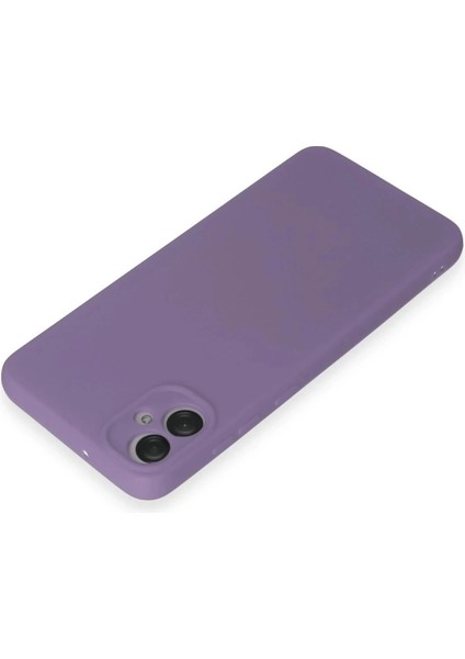 Newface Samsung Galaxy A05 Kılıf First Silikon - Lila modelleri