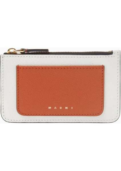 Colour-Block Deri Kartlık