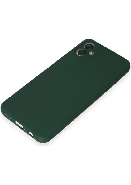 Newface Samsung Galaxy A05 Kılıf First Silikon - Koyu Yeşil fırsatları