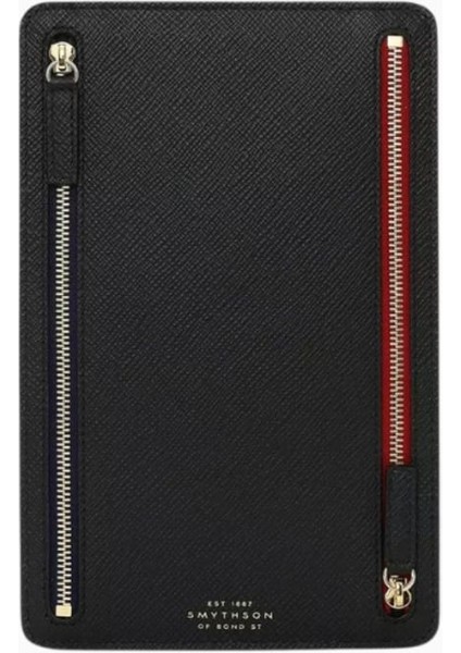 Panama Deri Multi-Zip Kese, Lüks Seyahat Aksesuarı