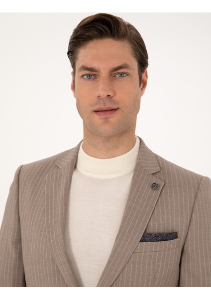 Erkek Bej Ex. Slim Fit Takım Elbise 50311536-VR011 fiyatları