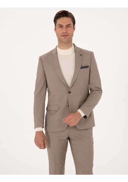 Erkek Bej Ex. Slim Fit Takım Elbise 50311536-VR011 modelleri
