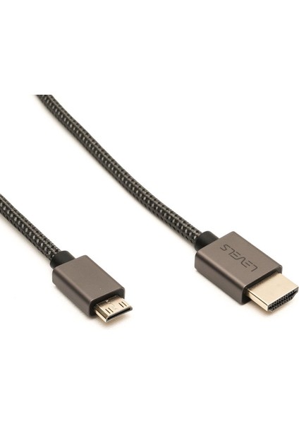 Mini HDMI To HDMI Kablo 4.5m, HDMI 2.0, 4K 60Hz (LEVELS-AVC30-4.5M)