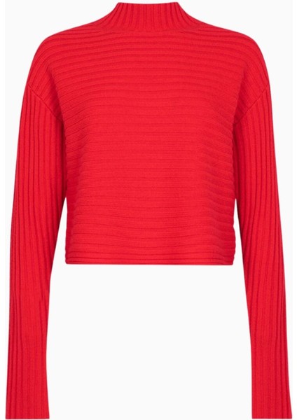 Tavill Yarım Balıkçı Yaka Ribanalı Pullover