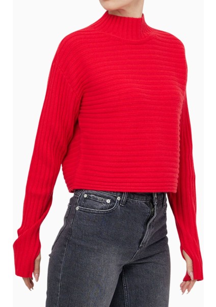 Tavill Yarım Balıkçı Yaka Ribanalı Pullover indirimleri