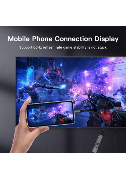 Type-C To HDMI Çevirici Kablo 20CM, 4K 60Hz, HDMI 2.0 (LEVELS-CNV16) indirimleri