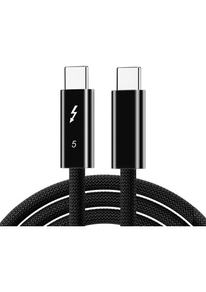 Thunderbolt 5 Kablo 2m, 16K 30Hz Görünütü, 120GBPS Data, 240W Hızlı Şarj (Levels-Tb5-2m)