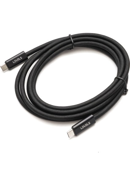 Thunderbolt 5 Kablo 2m, 16K 30Hz Görünütü, 120GBPS Data, 240W Hızlı Şarj (Levels-Tb5-2m) fiyatları