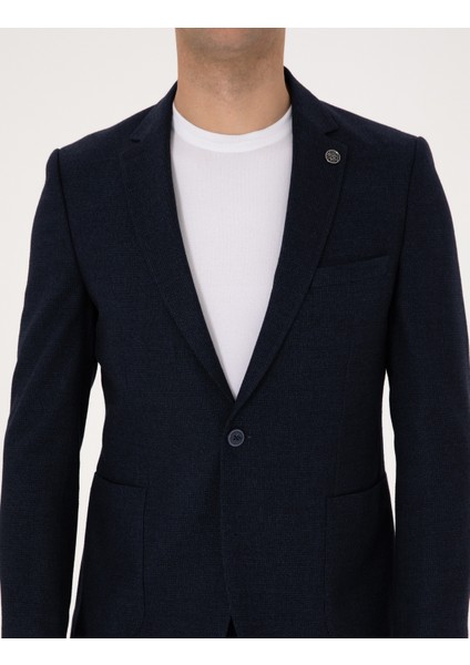 Erkek Lacivert Ex. Slim Fit Takım Elbise 50311261-VR033