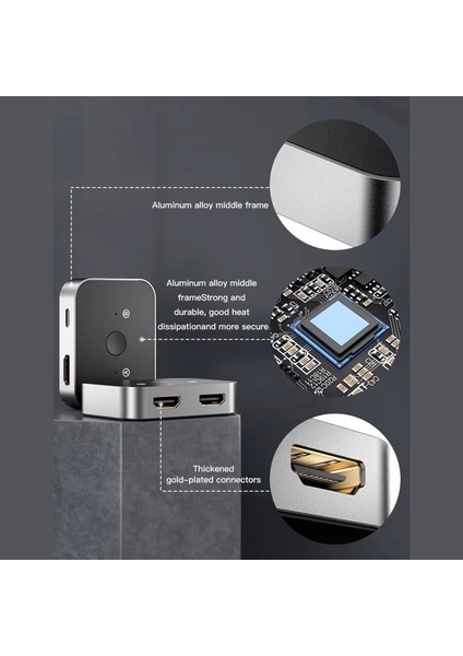 MF-SWC20 2 Port 8k HDMI Switch (Çift Yönlü) fiyatları