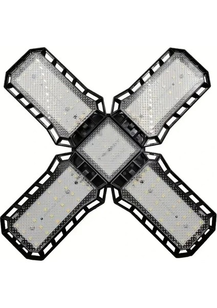 50W 4 Kanatlı LED Ampul E27 Yüksek Tavan Beyaz Renk - 5500 Lümen