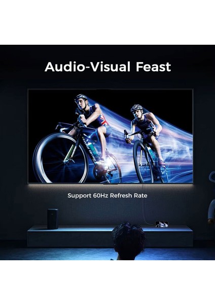 Type-C To HDMI Kablo 1.8m, 8k 60Hz, HDMI 2.1 (Levels-Ch8-1.8m) fırsatları