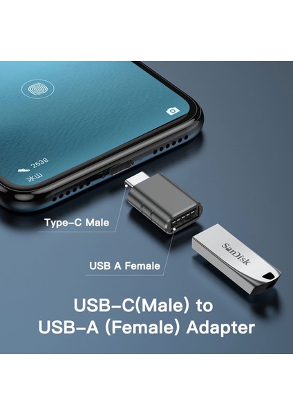 Type-C Otg Çevirici Adaptör, USB 3.0, 5gbps (LEVELS-CNV14) modelleri