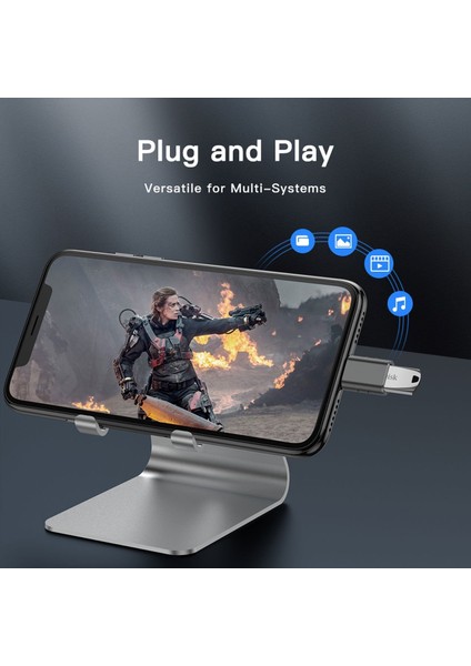 Type-C Otg Çevirici Adaptör, USB 3.0, 5gbps (LEVELS-CNV14)