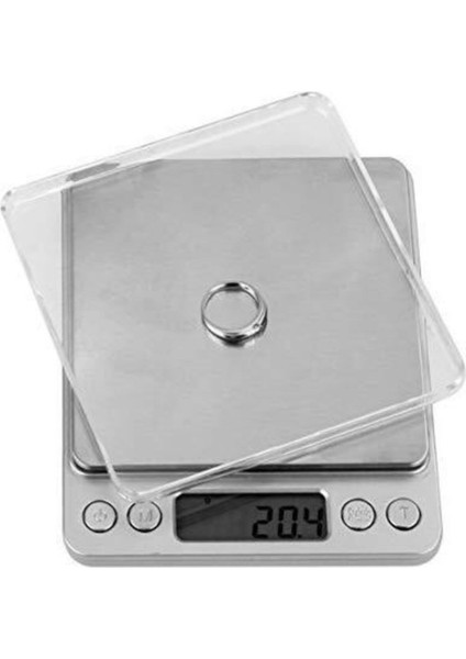 Yüksek Hassasiyetli LCD Dijital Masa Üstü Elektronik Terazi 0.5G-2000G modelleri