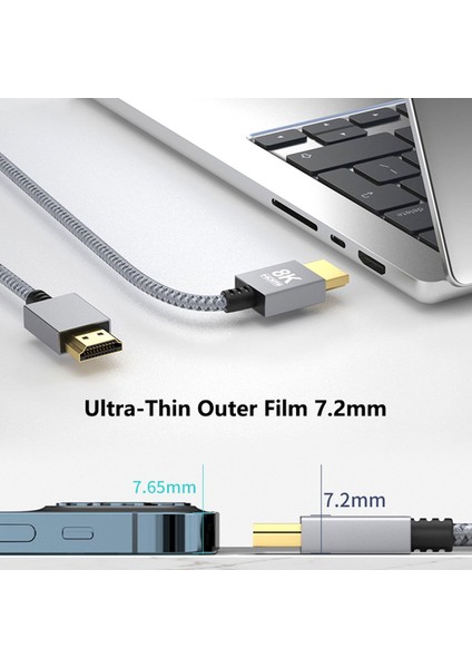 HDMI To HDMI Kablo 1m, HDMI 2.1, 8k 60Hz (LEVELS-AVC60-1M) fırsatları