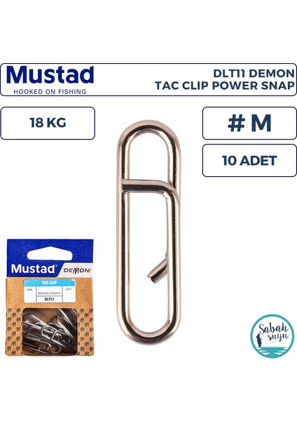 Demon DLT11 Tak-Clip Power Klips #m 18KG (10 Adet)