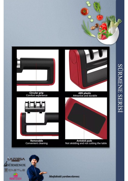 Çok Açılı Profesyonel Bıçak Bileme Aleti, Elmas, Seramik, Tungsten, Çelik Bileme Aparatı fiyatları