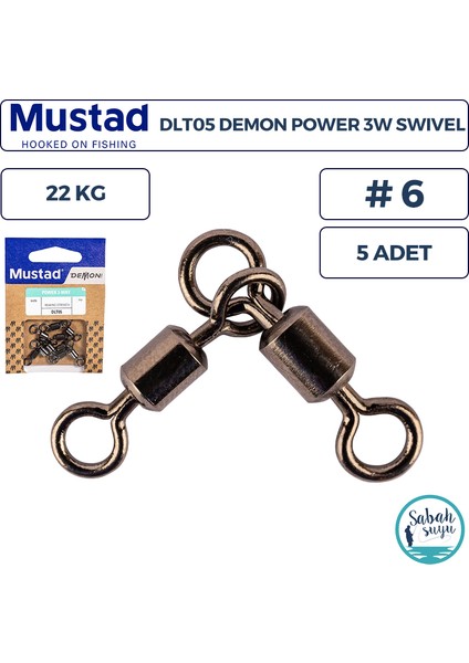 Demon DLT05 Kombi Fırdöndü #6 22KG (5 Adet)