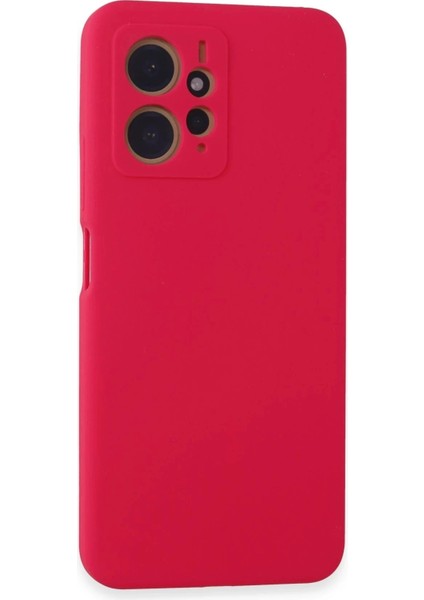 Newface Xiaomi Redmi Note 12 4g Kılıf Nano Içi Kadife Silikon - Pembe