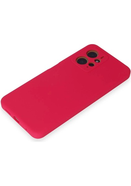 Newface Xiaomi Redmi Note 12 4g Kılıf Nano Içi Kadife Silikon - Pembe fırsatları