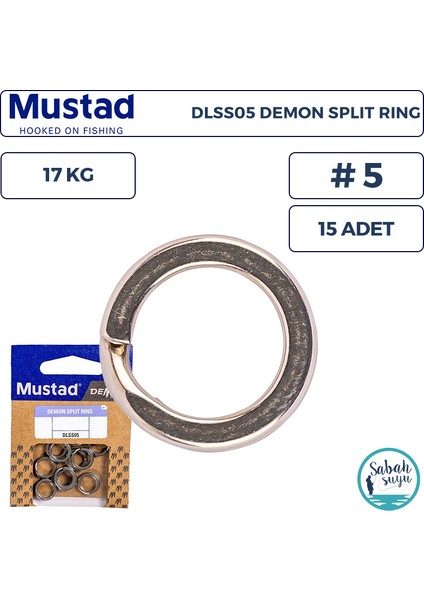 Demon DLSS05 Split Ring Halka #5 17KG (15 Adet)