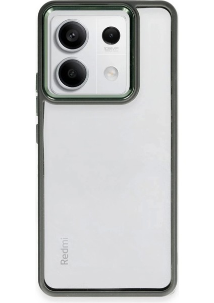 Newface Xiaomi Redmi Note 13 Pro 4g Kılıf Power Silikon - Koyu Yeşil