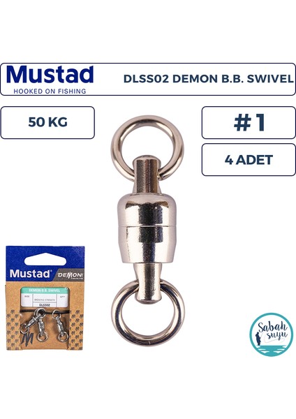 Demon DLSS02 Bilyalı Fırdöndü #1 50KG (4 Adet)