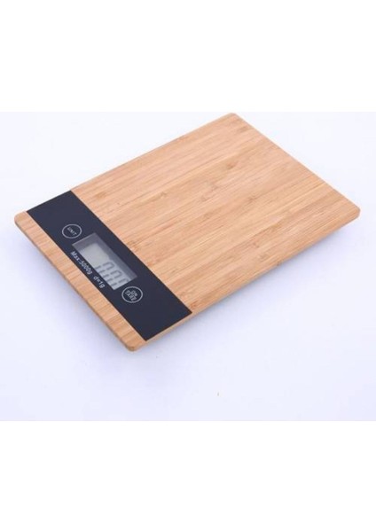 Dijital 5 kg Mutfak Terazisi, LCD Ekranlı, Bambu Tasarım fiyatları