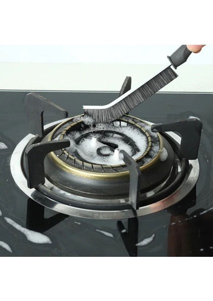 BUFFER® 2li Çok Amaçlı Multi Ince Temizlik Fırçası Derz Arası Banyo Mutfak Lavabo Detay Temizleme Fırçası indirimleri