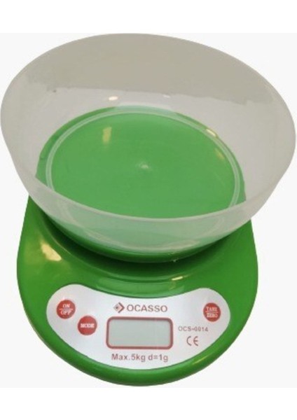 Dijital Mutfak Tartısı 5kg/1g Hassas Ölçüm, Beyaz, Pratik ve Güvenilir Kullanım