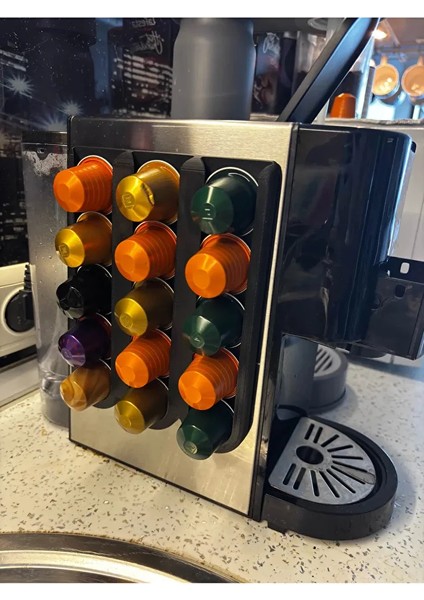 Kapsül Kahve Tutucu Düzenleyici Siyah Organizer fiyatları