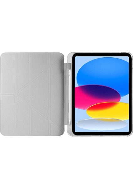 iPad 10.9 2022 (10.nesil) A16 11.nesil Kılıf Tri Folding Kalem Bölmeli Standlı fiyatları