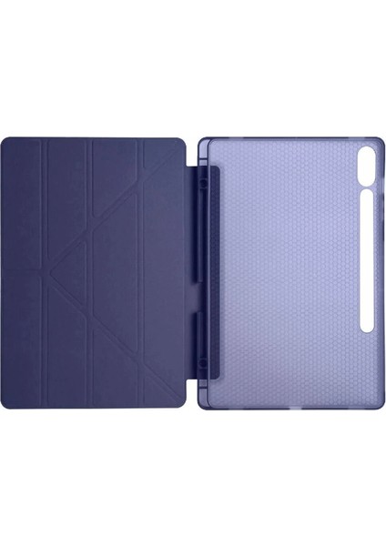 Newface Samsung Galaxy X610 Tab S9 Fe Plus 12.4 Kılıf Kalemlikli Mars Tablet Kılıfı - Lacivert modelleri